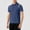 Navy, variant on Blmnix Big And Tall Men's T-Shirts Golf Shirts Pullover T shirt Short Sleeve Gray Collared Polo T Shirts for Men,XXXL
