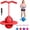 Red, variant on TripleHBB Balance Jumping Ball,Jumping Hopping Ball,Pogo Ball with Handle and Balls Pump for Adults,Indoor & Outdoor Fun,Perfect for Balance,Coordination,And Fitness