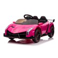 thumbnail image 4 of KidsVip Limited Edition Lamborghini Veneno 12V 4X4 Toddlers 1-Seater Remote Control Ride On Car, 4 of 6