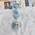thumbnail image 4 of Kawaii Labubu CryBaby x Flying Little Police cadena mochila colgante pulsera inspiradora con accesorios de cuentas llavero decoración, 4 of 4