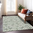 thumbnail image 6 of Addison Rugs Chantille Indoor/Outdoor Transitional Geometric Mint Machine Washable Rectangle Rug, 8' x 10', 6 of 8