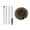 Brown, variant on Hgallory Adjustable Metal Dusters for High Ceiling Furniture, Metal Extension Pole 47 Inch & Duster Refills Microfiber Head, Cleaning Supplies Household Long Duster, 55"x6.3"x2", 1PC, Brown