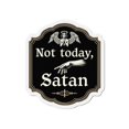 thumbnail image 3 of Not today Satan Die-Cut Magnet (2"x2", Die-Cut, 1pc), 3 of 20