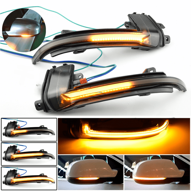 Adecuado para A4 A5 S5 B8.5 B8 RS3 RS4 RS5 A3 8p espejo retrovisor agua corriente señal de giro