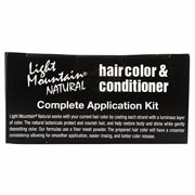 Light Mountain Natural Hair Color and Conditioner Dark Brown