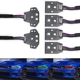 thumbnail image 2 of RGBW Multicolor LED Circuit Board Ambient Lighting Kit For 2015-up Dodge Charger, Control_by_Smartphone, 2 of 9