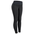 thumbnail image 2 of Minnieouse Mallas de rejilla, pantalones de Yoga para mujer, mallas de cintura alta sin costuras, transpirables, para gimnasio, ropa de realce, pantalones Pijama Negro L Minnieouse AP001815-21, 2 of 6