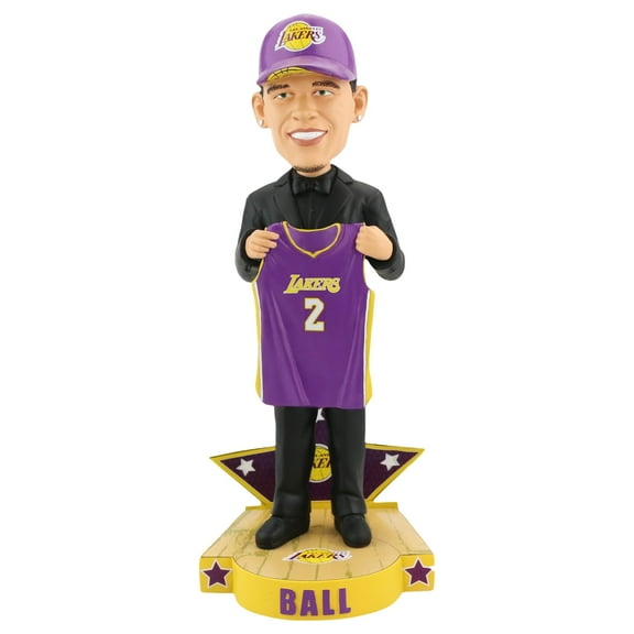 Lonzo Ball Los Angeles Lakers 2017 NBA Draft Day Limited Edition Bobblehead NBA