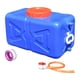 thumbnail image 5 of Contenedor de almacenamiento de agua potable Cubo de almacenamiento horizontal A prueba de fugas Gran capacidad azul 30 kg, 5 of 9