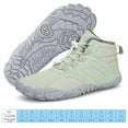 thumbnail image 3 of Rubber Jogging Sneakers Non-Slip Breathable High Ankle Boots for Outdoor Walking, 3 of 8