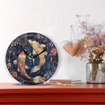 thumbnail image 2 of YAZAOO Decorative Wall Clock Size：25cm Koi Dreams Design Pattern Clock, 2 of 10