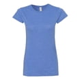 thumbnail image 1 of Gildan SoftStyle Junior Fit Camiseta preencogida para mujer, pequeña, Heather Royal Gildan 64000L, 1 of 1