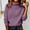 Purple, variant on MESSUEN Mock Neck Sweater Pull Over Sweaters Womens Winter Sweaters for Women Shirts Women Winter Sweater Ladies Sweaters Warm Sweaters for Women Winter Beige L