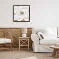 thumbnail image 3 of Stupell Industries Farmhouse Be Still with White Magnolia Black Floating Frame Canvas Art, 18 x 18, by Lanie Loreth, 3 of 8