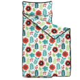 thumbnail image 2 of Pioneer Flower Floral Print Pattern Toddler Nap Mat for Teens Preschool Daycare, Teens Sleeping Mat Bag, Toddler Sleeping Bag with Pillow, 2 of 6