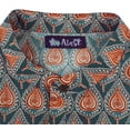 thumbnail image 6 of Atasi Mandarin Collar Kurta For Menâ€™s Printed Cotton Long Sleeves Ethnic Wear, 6 of 7