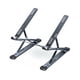 thumbnail image 2 of Monstrate Soporte plegable para computadora portátil, altura ajustable, ergonómico, tabletas para portátiles, soporte para de juegos, elevador de Cuadernos de escritura y cuadernos de bocetos Gris, 2 of 6