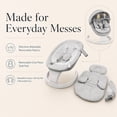 thumbnail image 5 of TouHeart Electric Baby Swing for Infants, 5 Speeds, 5 Vibration Levels, Bluetooth, Remote, 10 Lullabies, Gray, 5 of 11