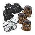 thumbnail image 4 of Star Wars Birthday Party Supplies Bundle include 16 Party Favor Loot Bags, 48 Tattoos, 16 Party Paper Masks, 1 Dinosaur Sticker Sheet, 4 of 5