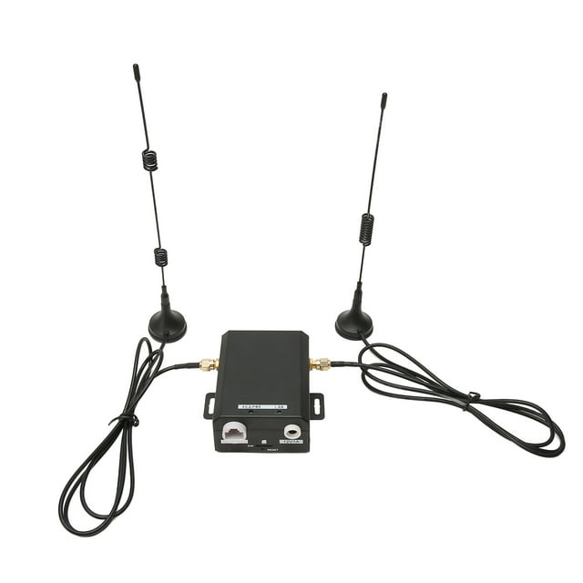 Enrutador Industrial 4G LTE, Enrutador WiFi De 150 Mbps Con 2 Antenas, Aplicable A Asia, África, Sudeste Asiático Y Bandas De Tarjetas SIM De Medio Oriente