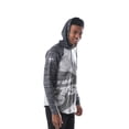 thumbnail image 4 of Ultra Game NFL New York Jets Mens Embroidered Fleece Hoodie Pullover Sweatshirt, Raglan Gray Space Dye, Small, 4 of 4