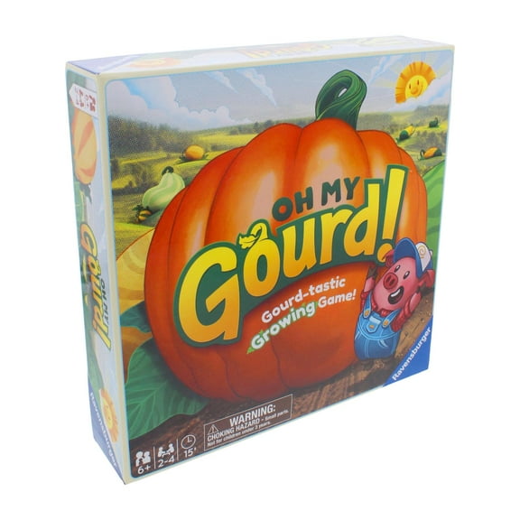Ravensburger Oh My Gourd! Family Game for Boys & Girls Age 6 & Up - A Fun & Fast Family Game You Can Play Over & Over