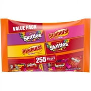 Product of Skittles and Starburst Original Halloween Candy Bag (255 ct.) - Hard Candy & Lollipops Bulk Savings