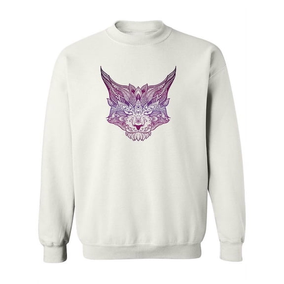 Ethnic Lynx Sweatshirt Women -Image by Shutterstock, Female Small