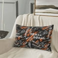 thumbnail image 4 of Pillow Covers, Letters Skateboard Graffiti Fuzzy Pillow Cases Queen Size with Hidden Zipper, Comfy Bedding Counch Throw Decorative Pillowcase, Soft Pillow Protectors Mult Sizes 16x24, 4 of 5