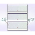 thumbnail image 2 of Blank Computer Checks for Laser & Ink Jet Printers, Pack of 100 Sheets 3 Per Page Blue/Green Prismatic, 2 of 4