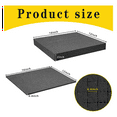 thumbnail image 4 of 8 PCS Pick Apart Foam Insert Pluck Pre Square Sheet Foam with Bottom Use for Board Game Box Cases Storage Drawer A, 4 of 5