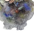 thumbnail image 4 of Crystal Owl Figurine Statue Hand-Made Fine Carved Home Decoration Birthday Gift Housewarming Gift Party, 4 of 8