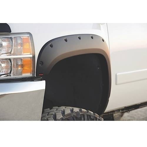 Egr 0713 Silverado 6.5'/8' Bed Bolt On Fender Flares Set, Matte Black