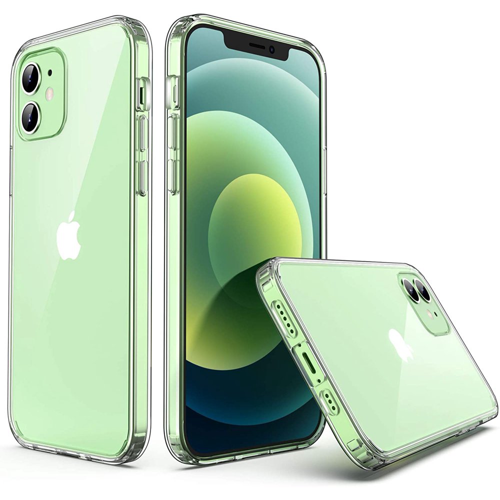 Clear iPhone 12 mini Case, ULAK Stylish Sparkle Slim Protective Heavy