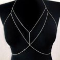 thumbnail image 3 of Fashion Simple Sexy belly Body chain Necklace Bikini Wire Harness Body Women and Girls (Gold), 3 of 5