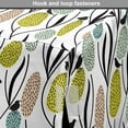 thumbnail image 4 of Spring Dog Crate Cover, Abstract Botanical Pattern with Bird Silhouettes and Colorful Plants, Easy to Use Pet Kennel Cover Small Dogs Puppies Kittens, 7 Sizes, Charcoal Grey Multicolor, by Ambesonne, 4 of 6