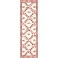 thumbnail image 3 of SAFAVIEH Chelsea Lara Floral Wool Area Rug, Ivory/Rose, 6' x 9', 3 of 10