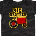 thumbnail image 4 of Inktastic Red Tractor Big Brother Boys Baby Bodysuit, 4 of 5