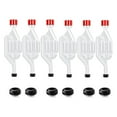 thumbnail image 1 of Brew Airlock Kit, 6 Airlocks And 6 Sealing Rings, Plastic Wine Airlock For Fermenting, Brewing, 1 of 5