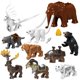 thumbnail image 3 of Caballero Medieval de venta única, caballos de guerra, lobos, osos de tigre, ciervo, dragón, Animal, juguete decorativo, bloque de construcción Moc, sillines de cuerda K039, 3 of 4