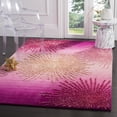 thumbnail image 2 of SAFAVIEH Soho Fiesta Geometric Area Rug, Pink, 2' x 3', 2 of 8