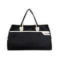 thumbnail image 3 of Bolsa de gimnasio deportiva DYNWAVEMX Bolsa de lona de viaje multifuncional negro, 3 of 7