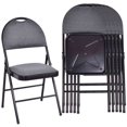 thumbnail image 1 of Costway 6 Pack Folding Chairs Portable Padded Office Kitchen Dining Chairs, 1 of 9