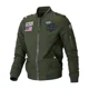 thumbnail image 3 of Chaqueta de béisbol de otoño 2024 para hombre, chaqueta informal de moda ajustada con bordado de manga larga, chaqueta de motociclista a prueba de viento estilo Harajuku callejero, 3 of 4