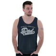 thumbnail image 3 of World's Greatest Dad Number 1 Father Mens Big & Tall Graphic Tank Top Brisco Brands 3X, 3 of 5