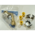 Supco 6 Foot Stainless Steel Dishwasher Line Install Kit, DW6SSKIT ...