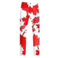 thumbnail image 6 of Canada Day Tuxedo Suits for Men 2 Piece Maple Leaf Printed Lapel V Neck One Button Blazer and Pant Matching Sets for Holiday Party Events, 6 of 6