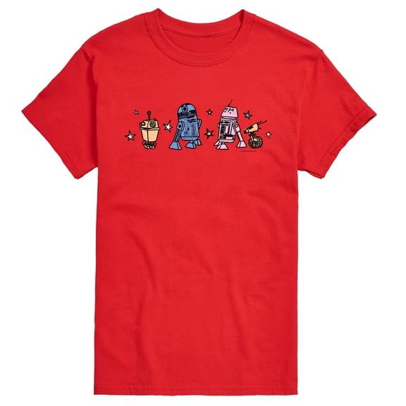 Star Wars - Cute Droids - Men's Short Sleeve Graphic T-Shirt