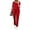 Red, variant on Bellella Women Jogger Set Long Sleeve Two Piece Outfit Workout Wear Sweatsuits Loungewear Pullover Tracksuit Sports Pajamas White XXL