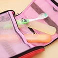 thumbnail image 4 of Estuche portátil para cepillos de dientes de viaje, funda para cepillos de dientes, tubo de cepillo de dientes transpirable, caja protectora para vasos de cepillos de dientes, 4 of 5